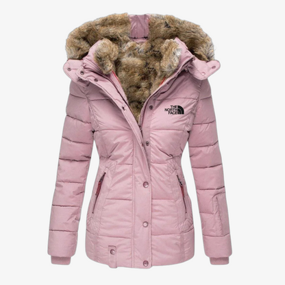 OUTLET™ Winterjacke mit Fellkapuze