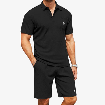 OUTLET™ Polo-Shorts-Set