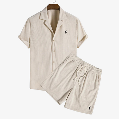 OUTLET™ Zweiteiliges Set aus Rippstoff