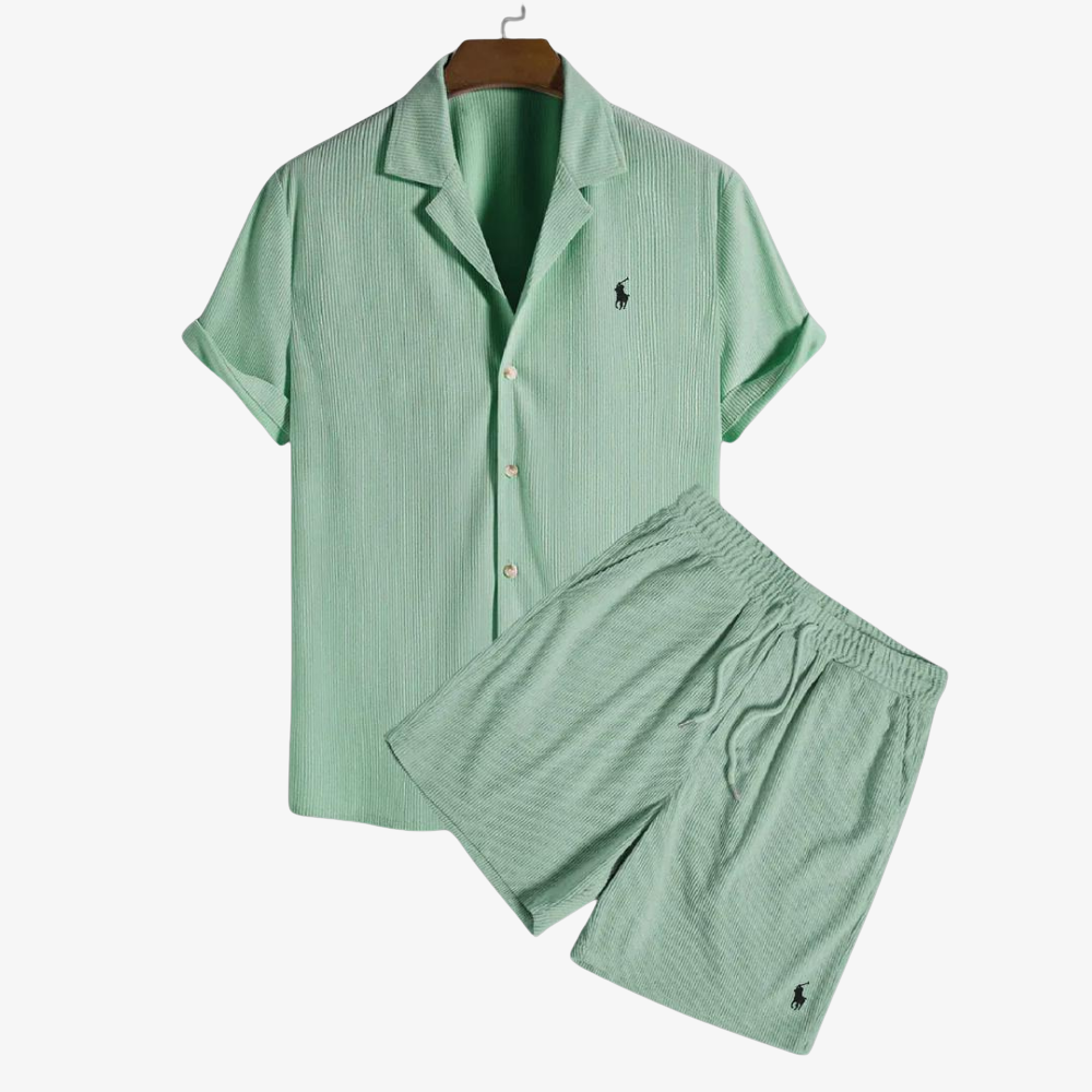 OUTLET™ Zweiteiliges Set aus Rippstoff