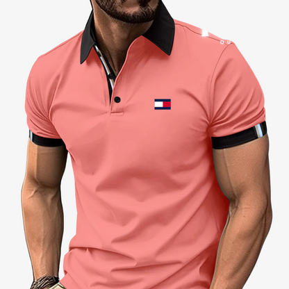 OUTLET™ Poloshirt mit Kontrastkragen
