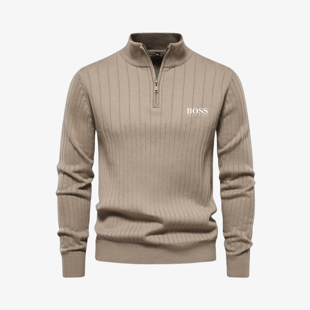 OUTLET™ Halbzip-Strickpullover